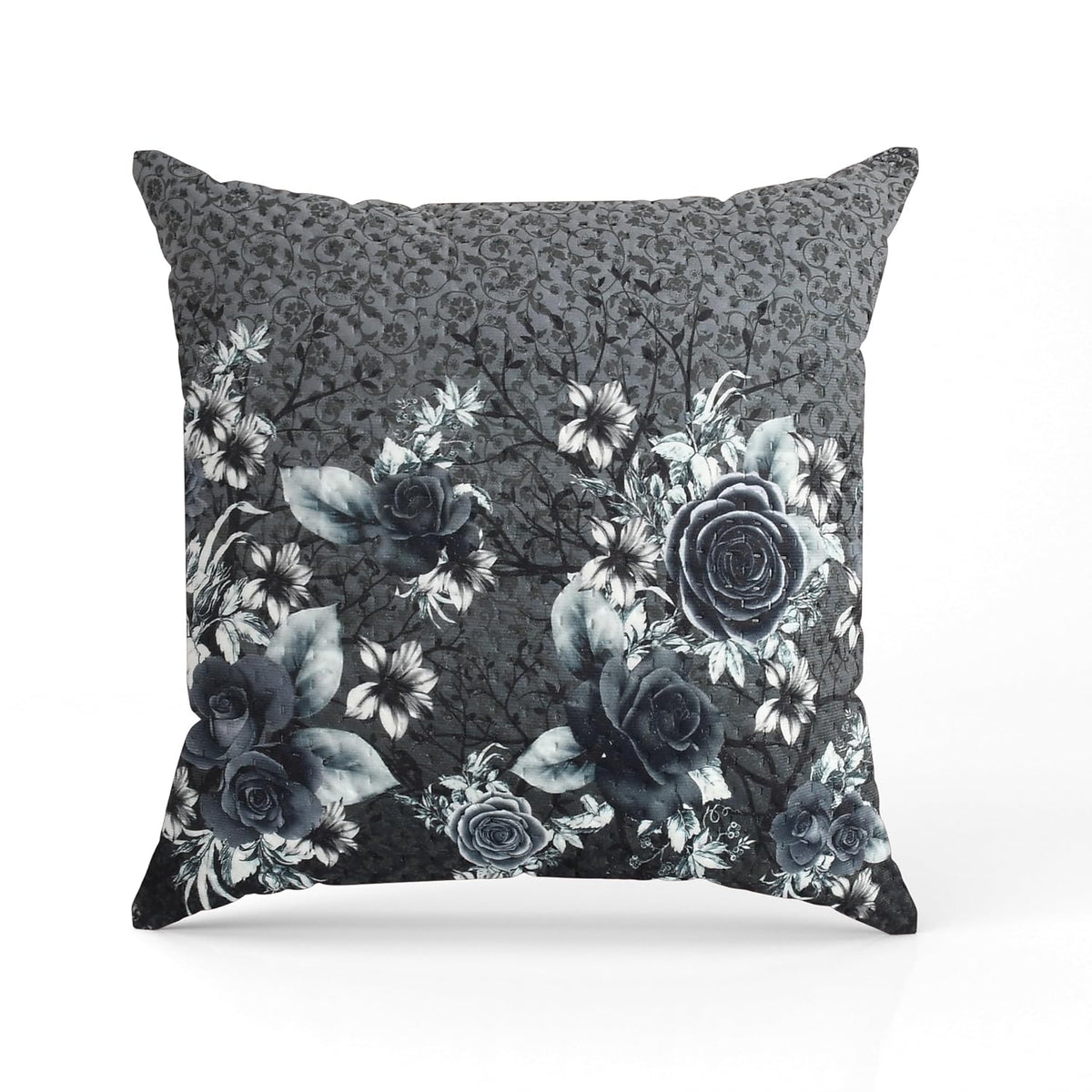 Fairy Tale 3D Printed Velvet Cushion Covers, 16 x 16 Inch, Multicolour, Set of 5