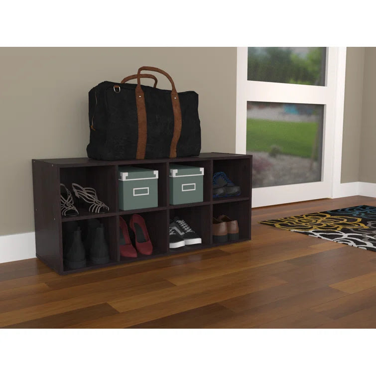 8 Pair Stackable Shoe Rack