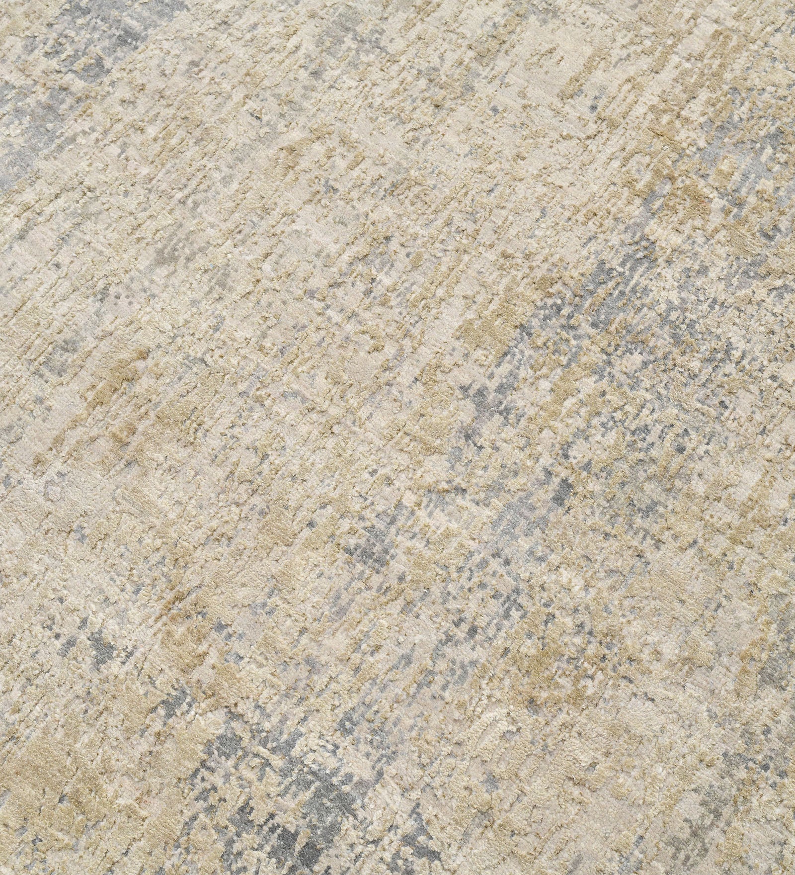 Zenith Modern Pattern Hand Knotted  Rectangle Anti-Skid Designer Carpet, Prayer Rug For Office Cabins, Small Living Spaces - 4'x6'