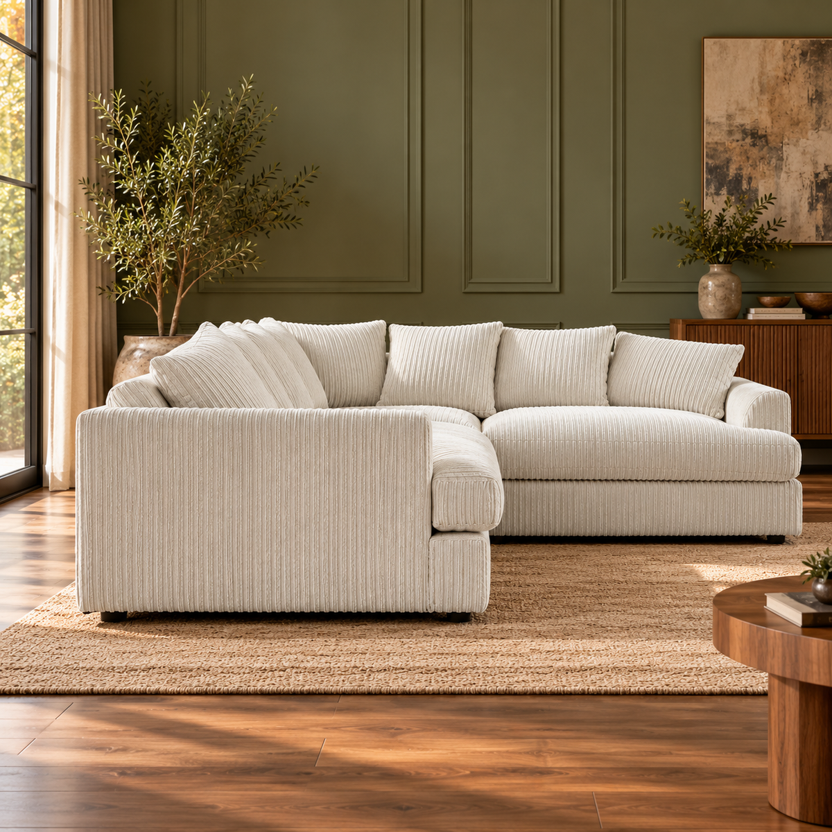 Brogyn 2 - Piece Upholstered Corner Sofa