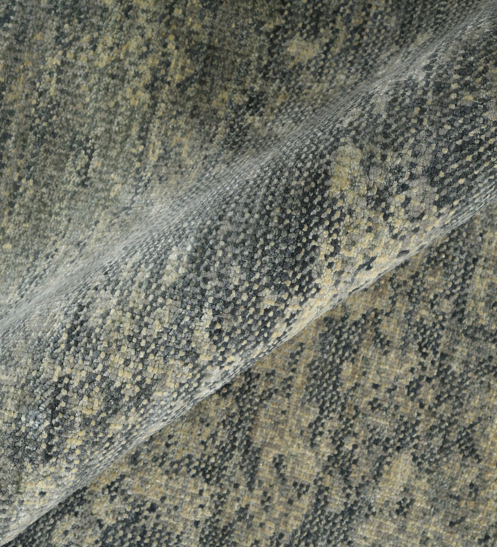 Dazzle Modern Pattern Hand Knotted  Rectangle Anti-Skid Designer Carpet, Prayer Rug For Office Cabins, Small Living Spaces - 2'X3'