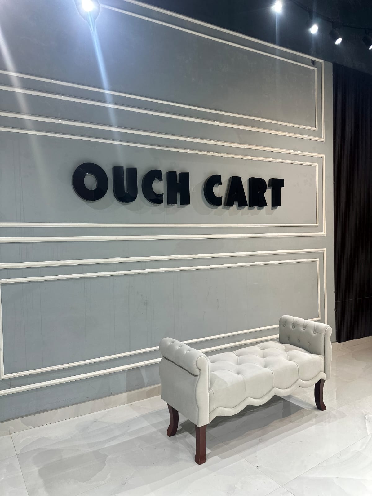 Modern Upholstered Tufted Button Bench for Bedroom,Entryway Living Room Soft Padded Seat-Navy