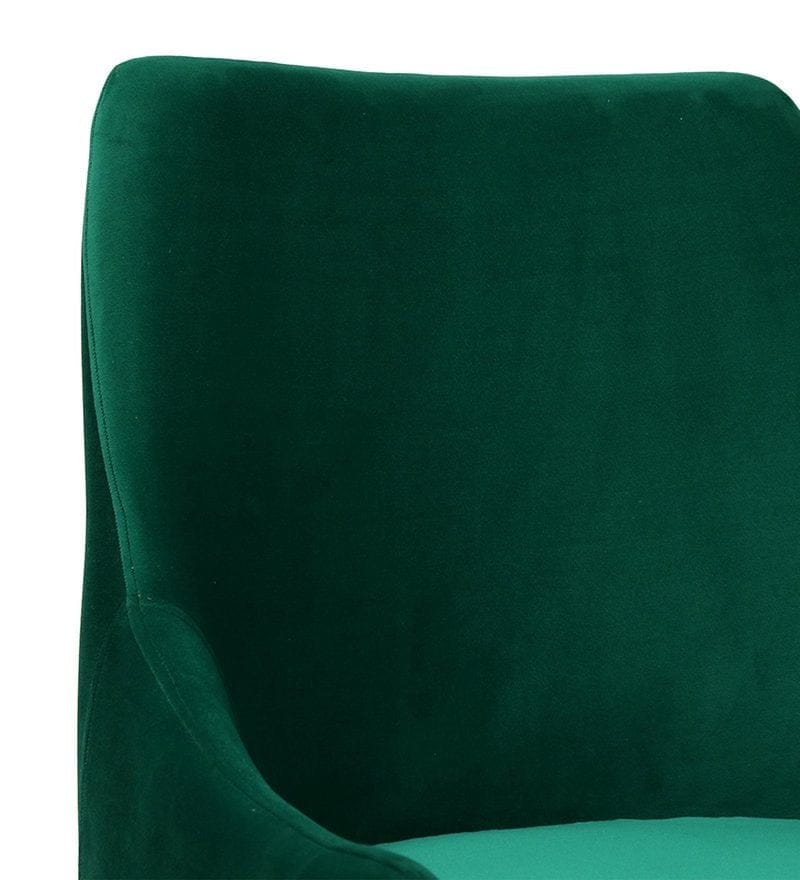 Stalley Metal Chair In Velvet Green colour
