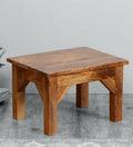 Vicente Solid Mango Wood Foot Stool In Brown Colour