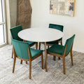 5 - Piece Solid Wood Dining Set