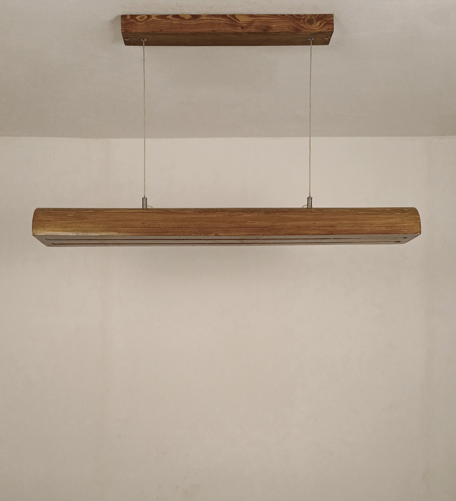 Alba 48 Brown Wooden LED Hanging Lamp