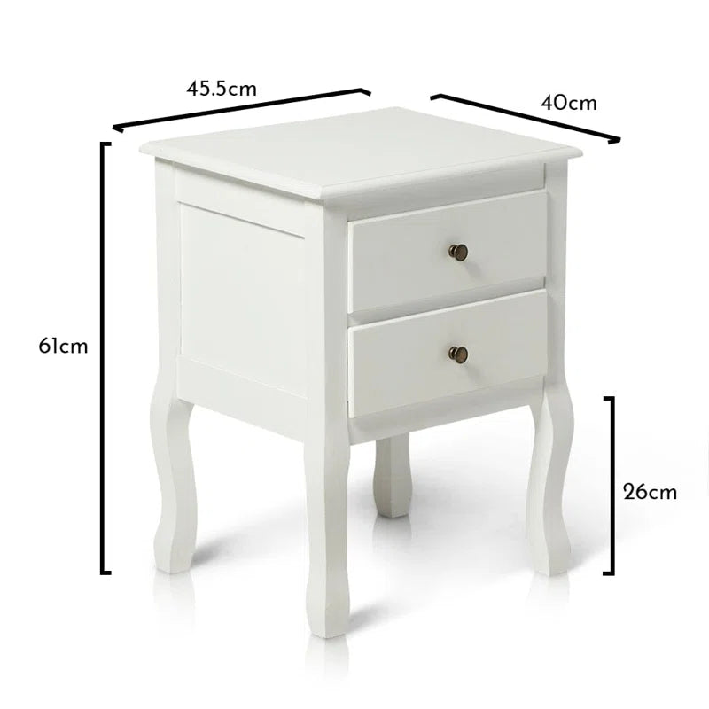 Rowan  Manufactured Wood Bedside Table