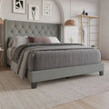 The Ameire Upholstered Wingback Bed – A Touch of Luxury for Your Bedroom