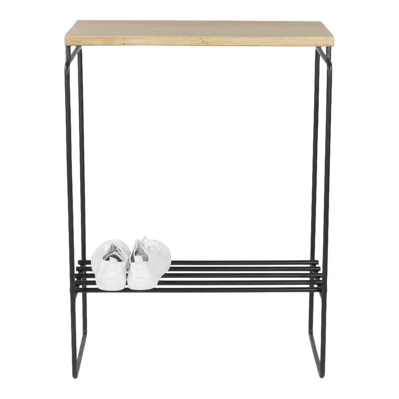 Finn Solid Wood Top Console Table