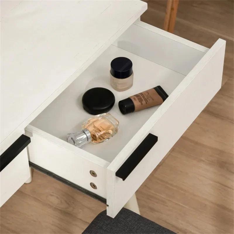 Tomasz Dressing Table with Mirror - Ouch Cart 