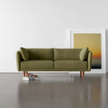 Classic Comfort 79'' Sofa with Wooden Legs