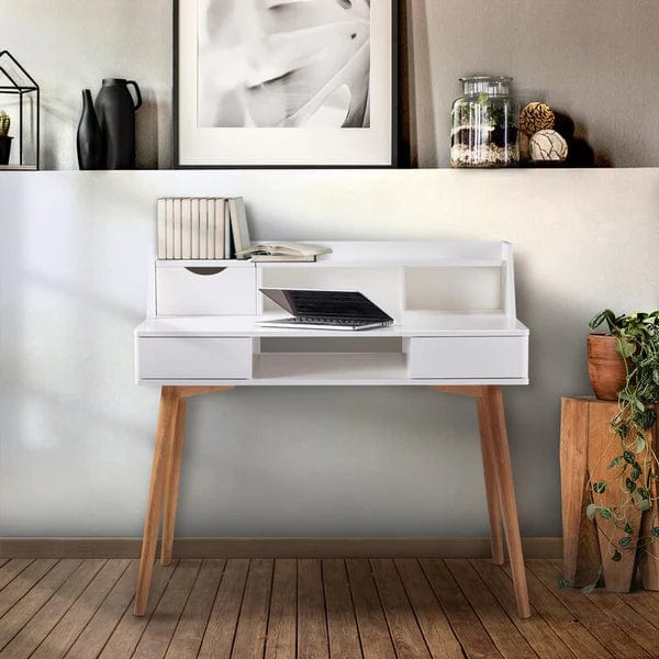 Rosa Study Table with Drawer Storage