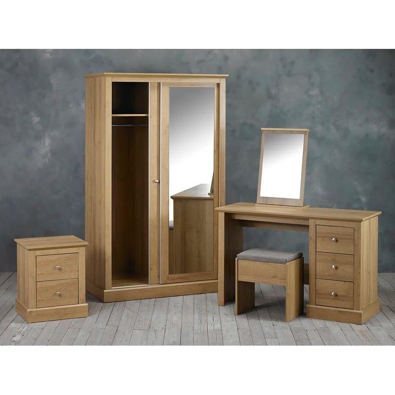 Shun Dressing Table with Mirror - Ouch Cart 