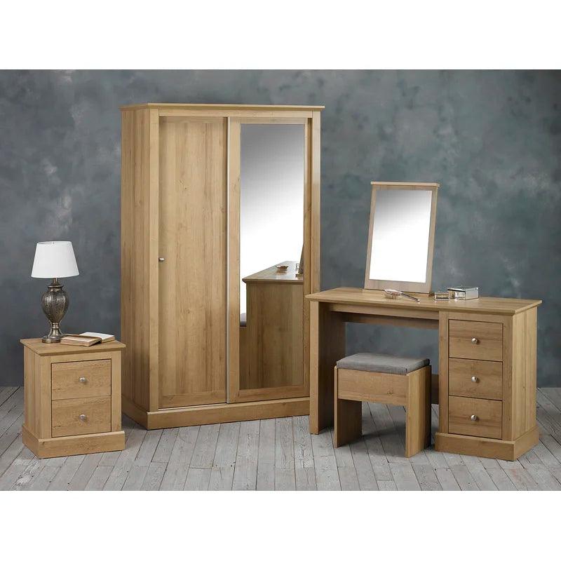 Shun Dressing Table with Mirror - Ouch Cart 