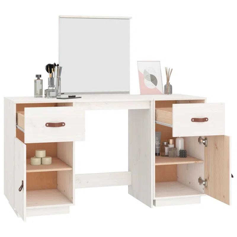 Takumi Dressing Table with Mirror - Ouch Cart 