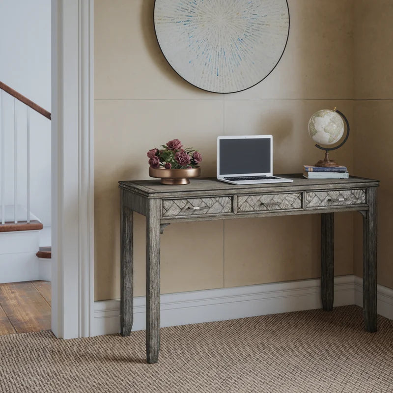 Kan-Laon W Rectangle Solid Wood Writing Desk