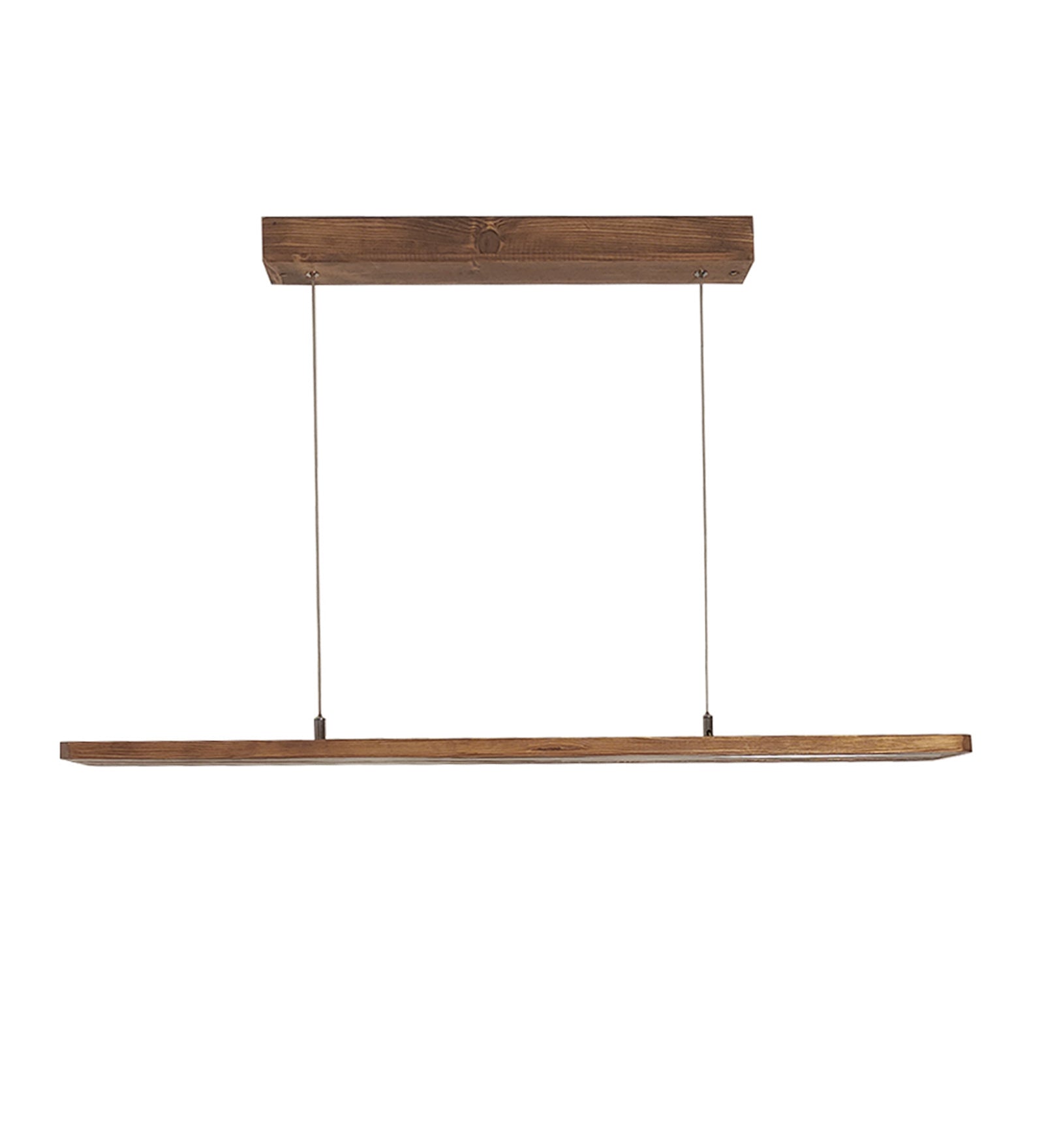 Brigitte 48 Brown Wooden LED Hanging Lamp