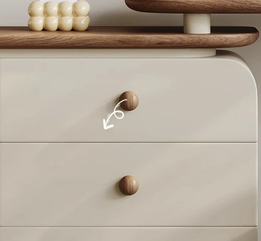 Azaneth Dressing Table with Mirror – Modern Makeup Organizer