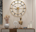 Simple Golden And Black Wall Clock