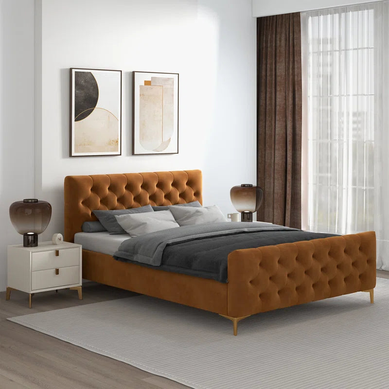 Bailey Velvet Bed