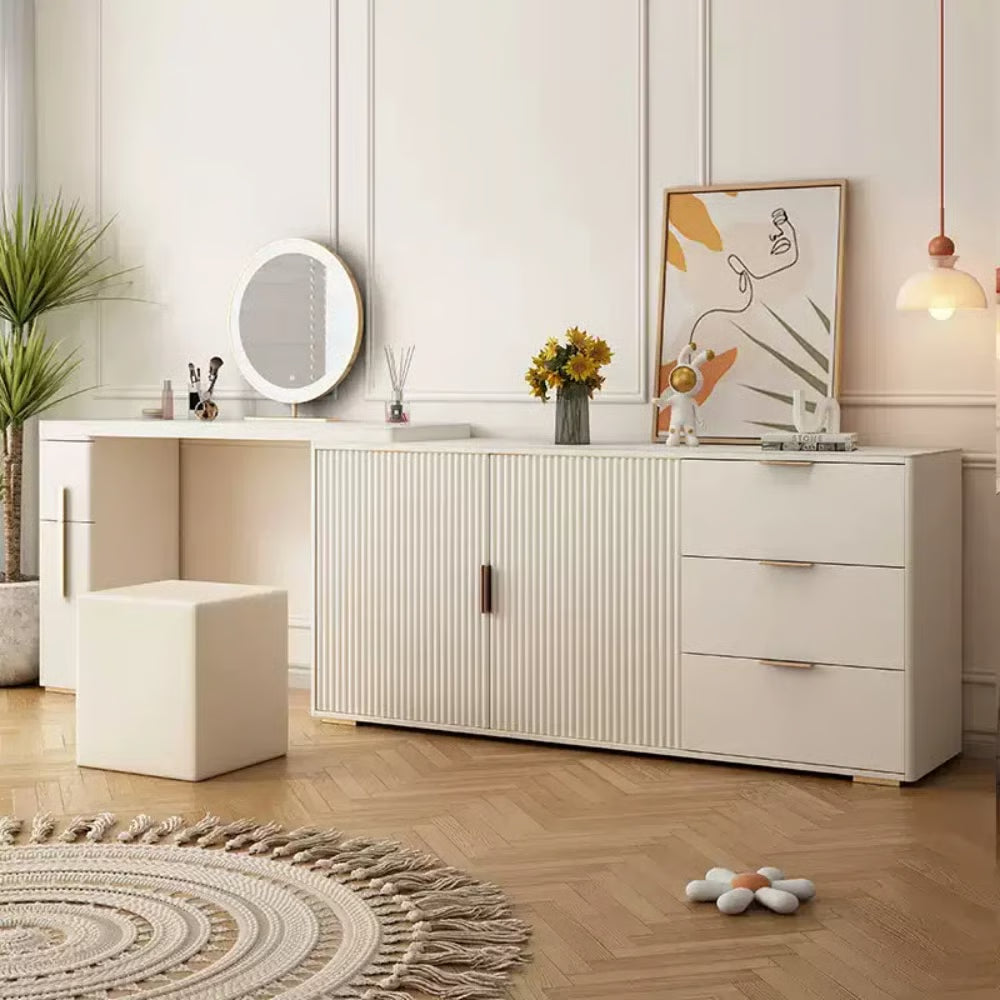 Bartlet Dressing Table without Mirror – Modern Makeup Organizer