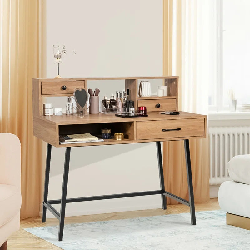 Metal Base dressing Desk