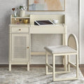 Bayview Makeup Vanity Table with Stool – Elegant Bedroom Dressing Desk