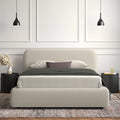 The Bella Upholstered Platform Bed for a Dreamy Bedroom Escape