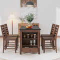 Elegant 5-Piece Marble Top Dining Set: A Fusion of Luxury and Function