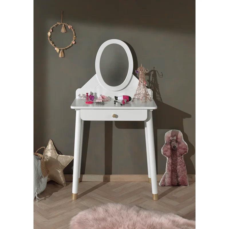 Artyom Dressing Table with Mirror - Ouch Cart 