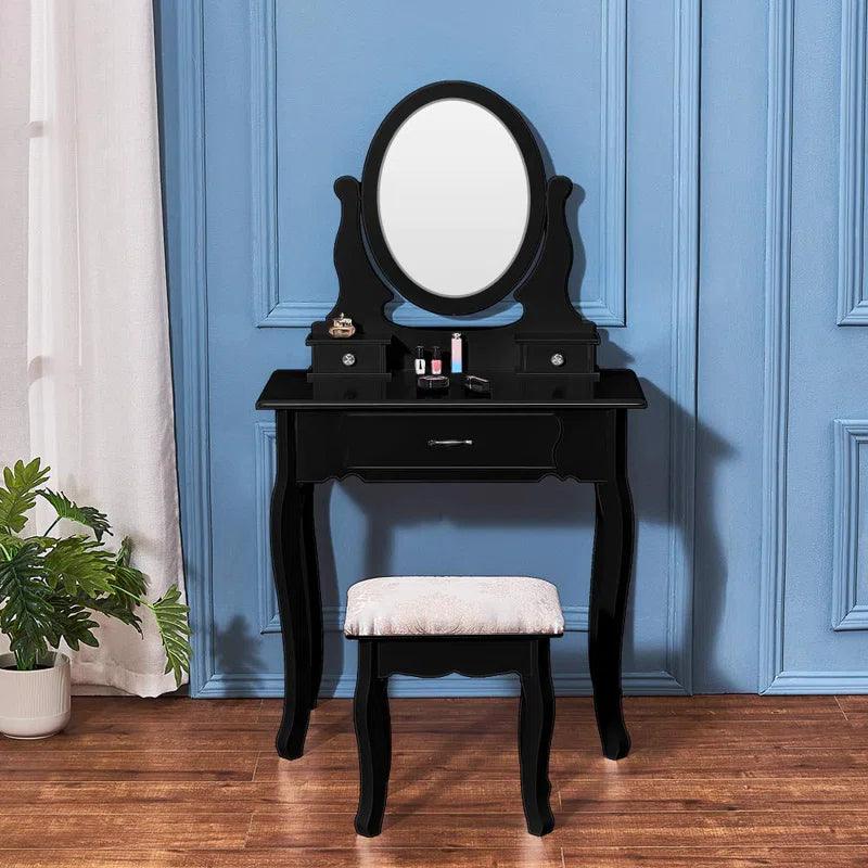 Sergei Dressing Table with Mirror - Ouch Cart 