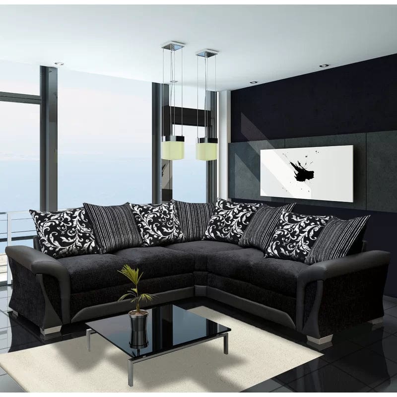 Bracamonte 3 - Piece Upholstered Corner Sofa