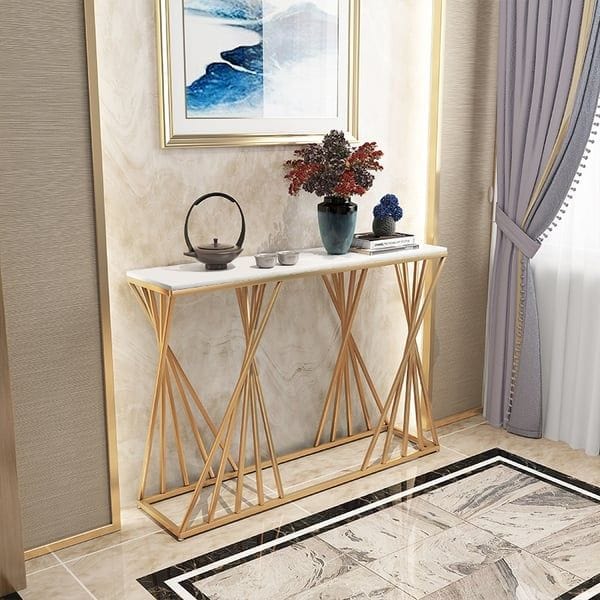 Lenora Knot Console Table