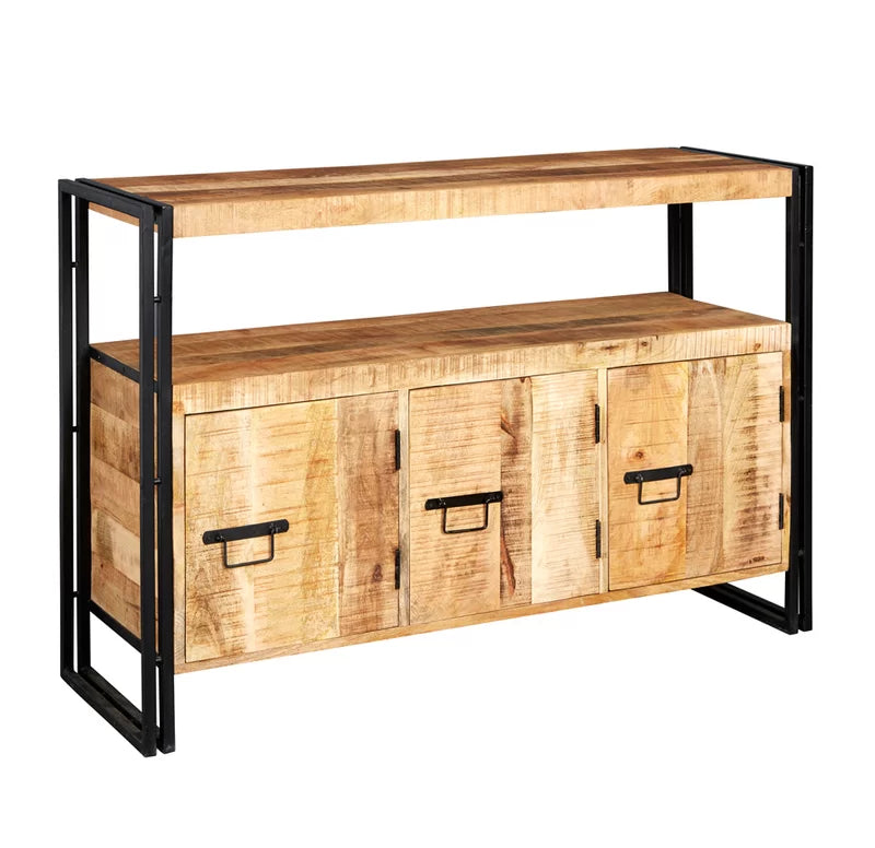 Oliver Solid Wood Top Console Table