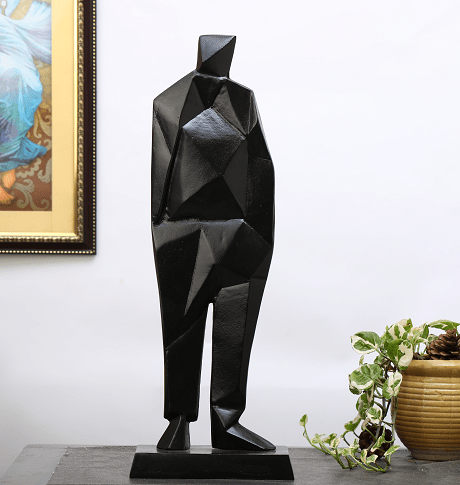 Ethan - The Dreamer Sculpture black