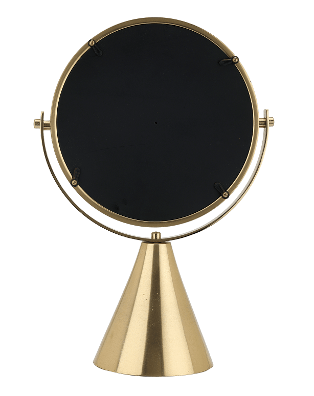 Gold Coned Mirror