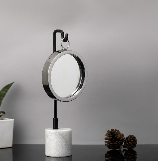 Floating Marble Mirror