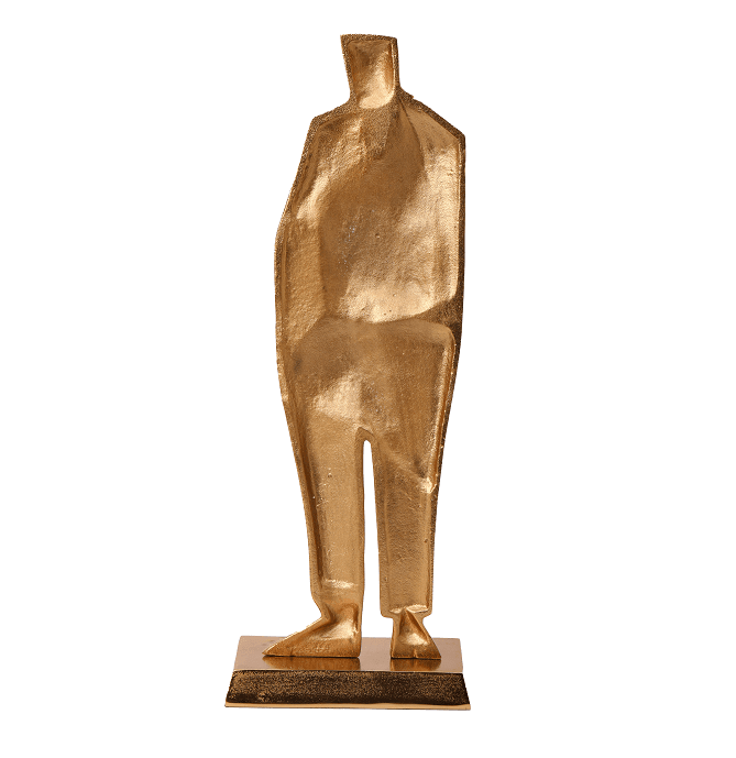 Ethan - The Dreamer Sculpture Gold