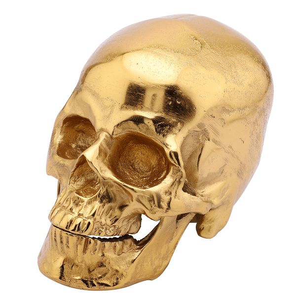 Gold  Skull
