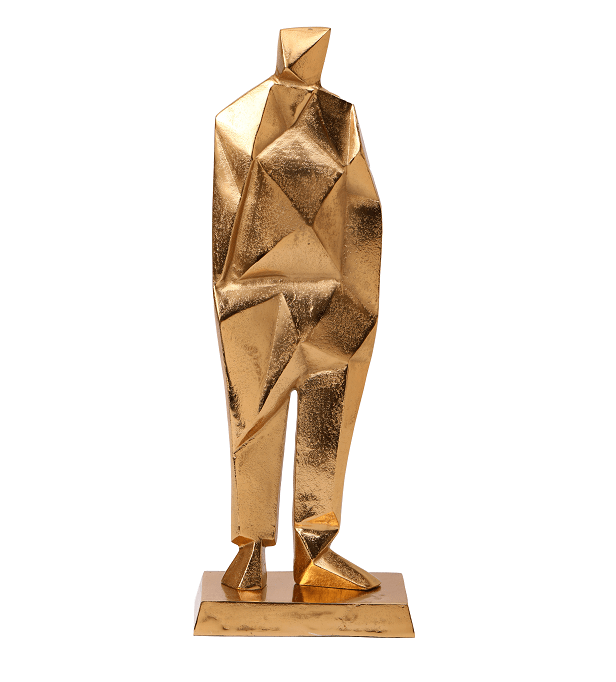 Ethan - The Dreamer Sculpture Gold