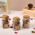 Lea dried Floral Potpourri Set of 3 (small) lavender, sunset orange, purple