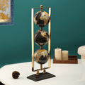 Vertical Triple Golden Globe stand