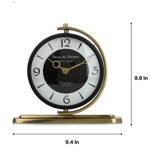 Aleksi Table clock Gold