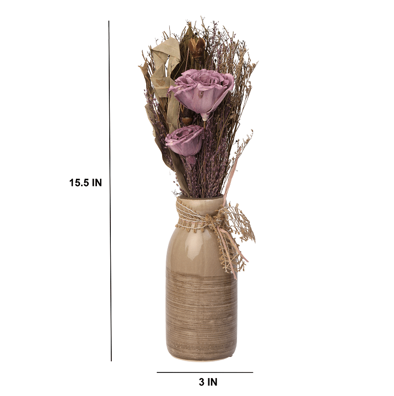 Lea Dried Lavender  Big Vase