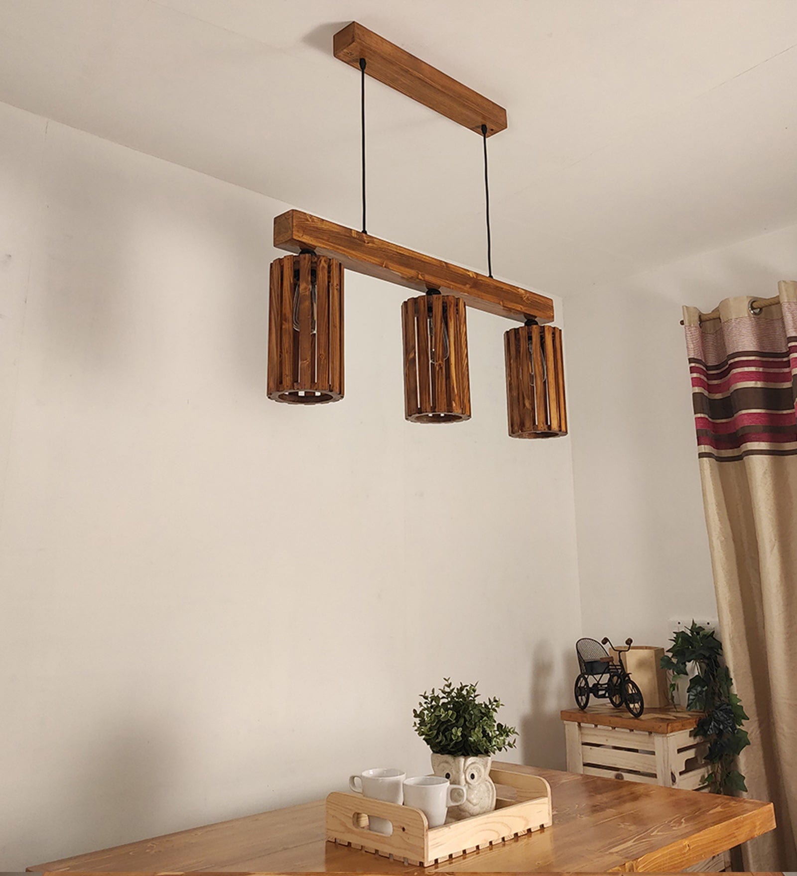 Casa Brown 3 Series Hanging Lamp (BULB NOT INCLUDED)