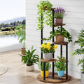 4-Tier Multiple Potted Plants Corner Stand