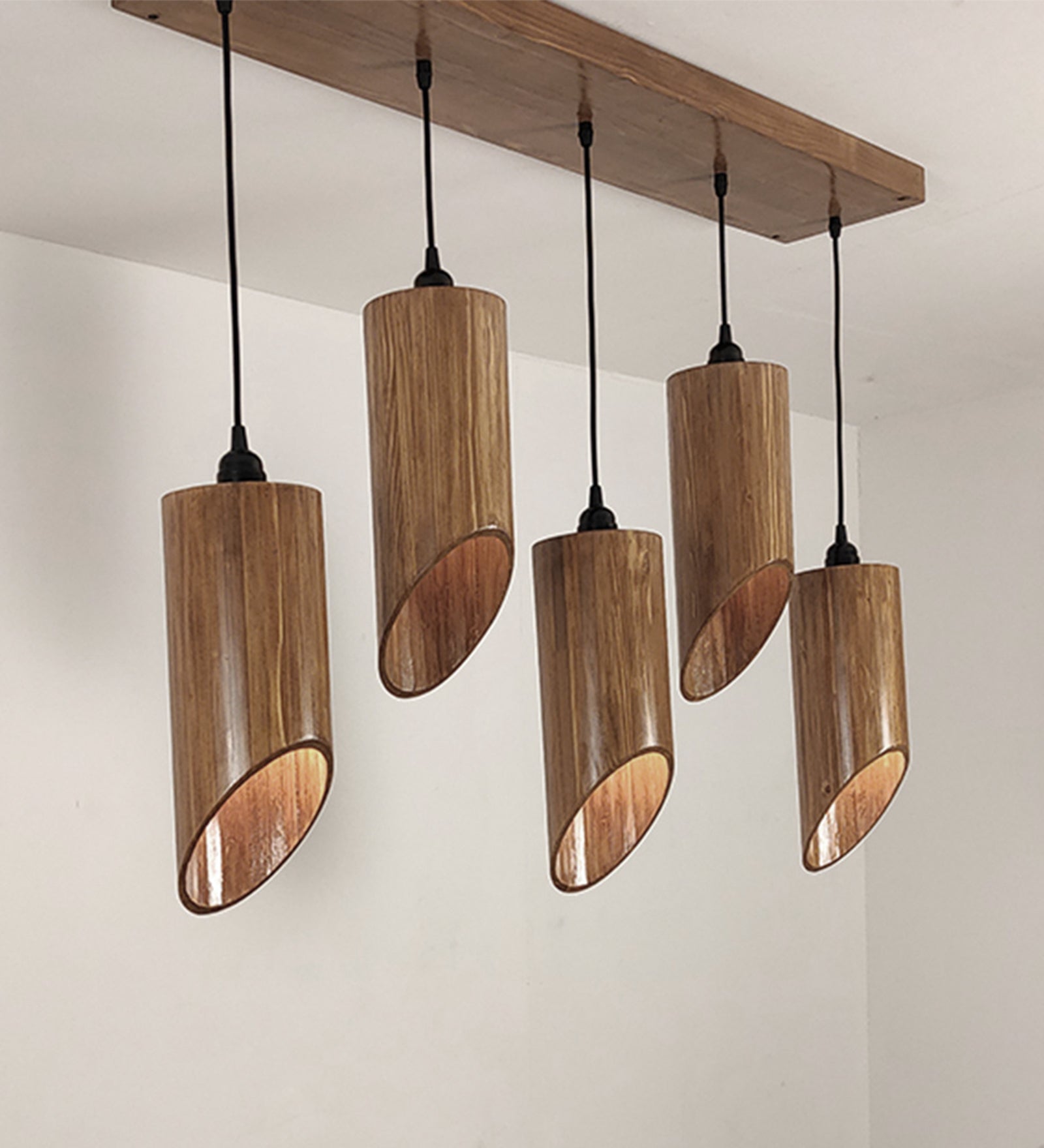 Cedar Brown 5 Series Hanging Lamp (BULB NOT INCLUDED)