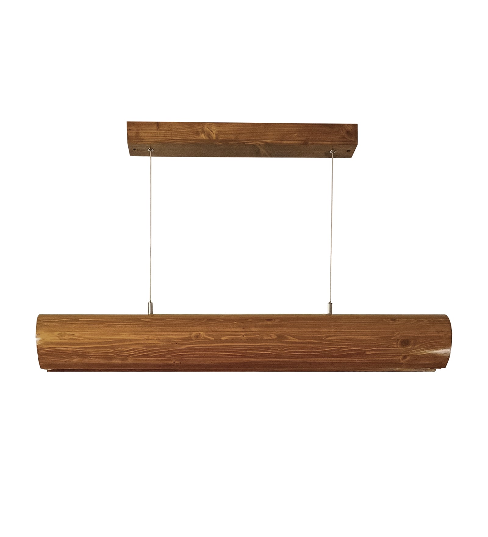 Cedar 36 Brown Wooden LED Hanging Lamp