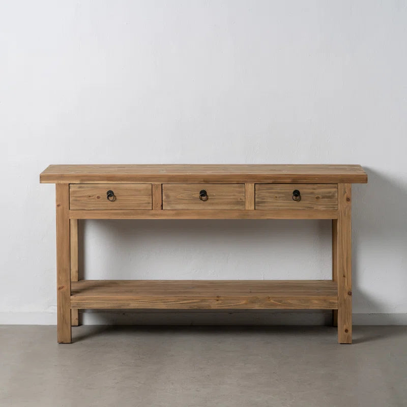 Matheo Solid Wood Console Table