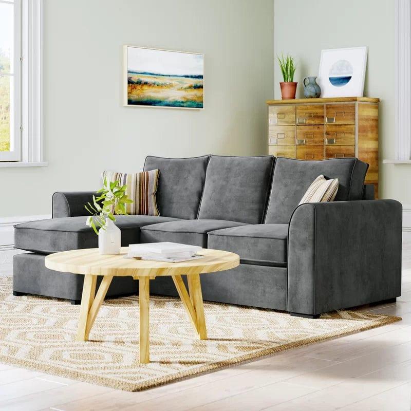 Celis 2 Piece Upholstered Corner Sofa Chaise
